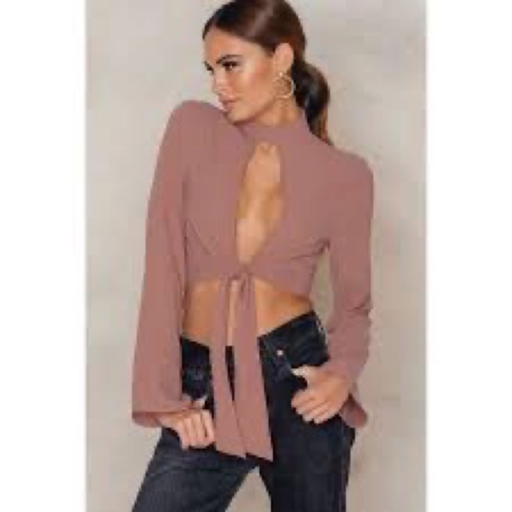 Front Knot Choker Top by Josefin Ekstrom for NA-KD, Size 6